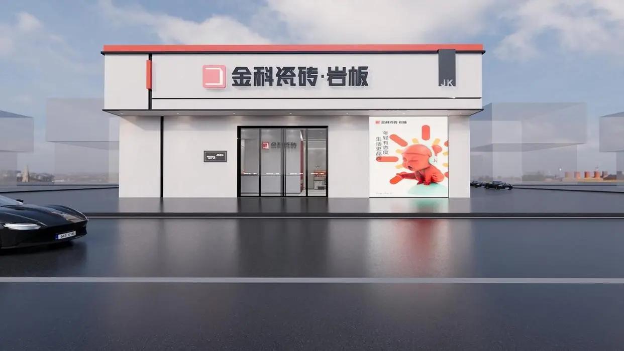 金科終端店面賞析季 | 湖南衡南金科瓷磚.巖板旗艦店